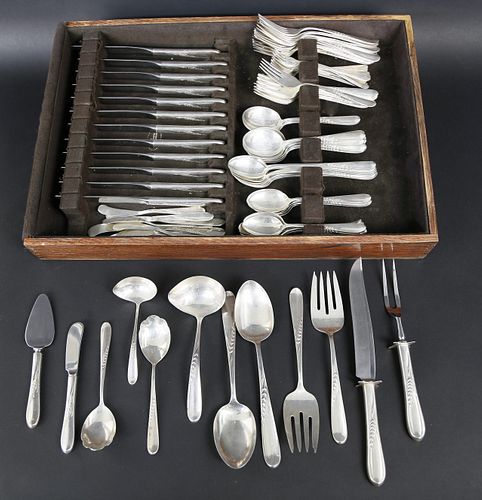 112 PIECE REED AND BARTON