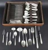112 PIECE REED AND BARTON STER