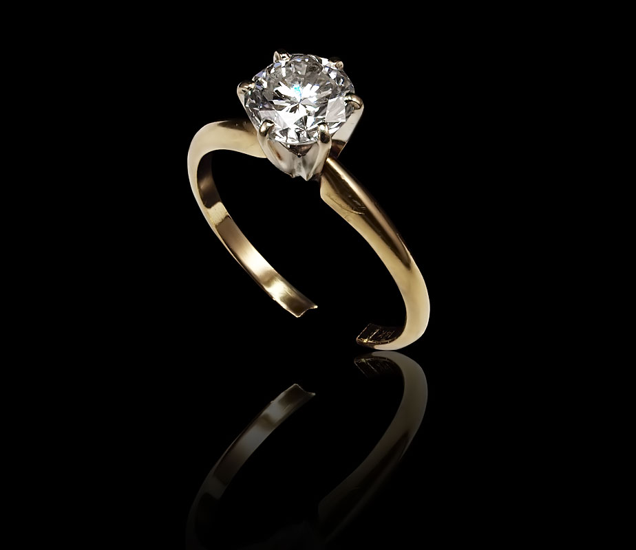 1.13 CT DIAMOND SOLITAIRE: