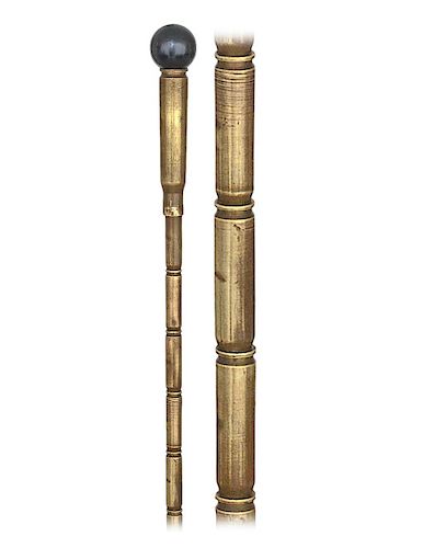 113. KEEPSAKE MILITARY CANE -20TH