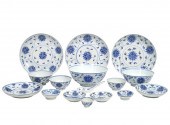 113 PCS CHINESE BLUE & WHITE C