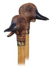 114. AUTOMATED DUCK HEAD CANE