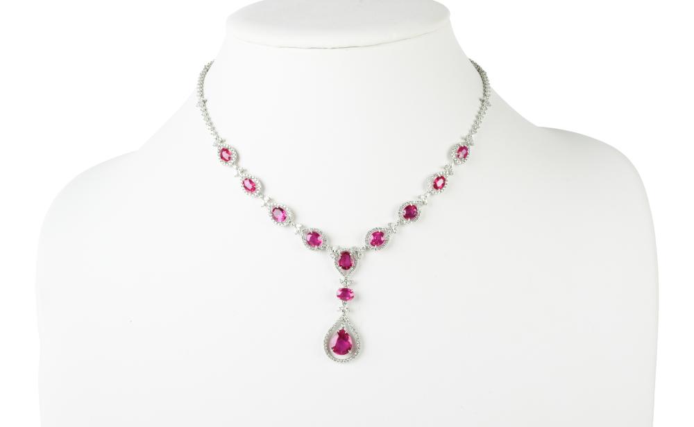 11.4 CARAT RUBY AND 4.45 CARAT