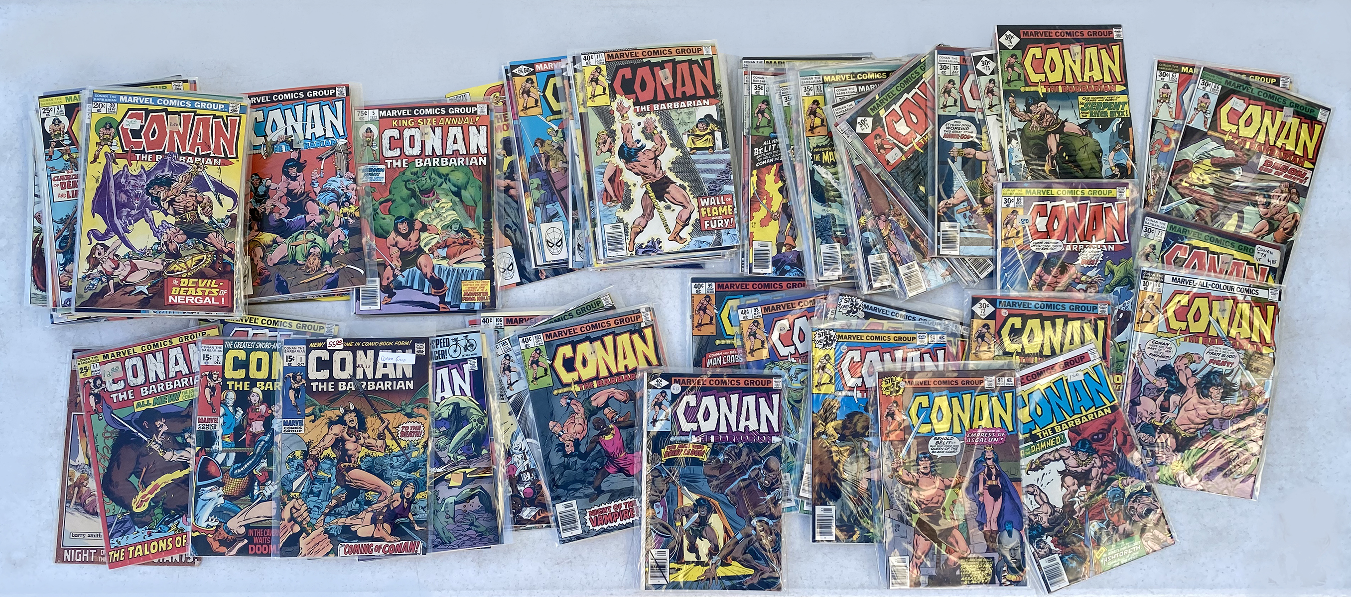 114 MARVEL BRONZE AGE CONAN THE