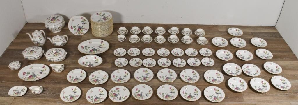 115 PIECE WEDGWOOD CUCKOO PORCELAIN