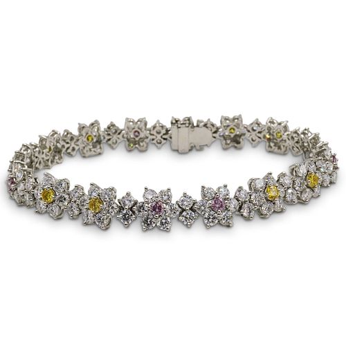 11.60CT FANCY YELLOW AND PINK