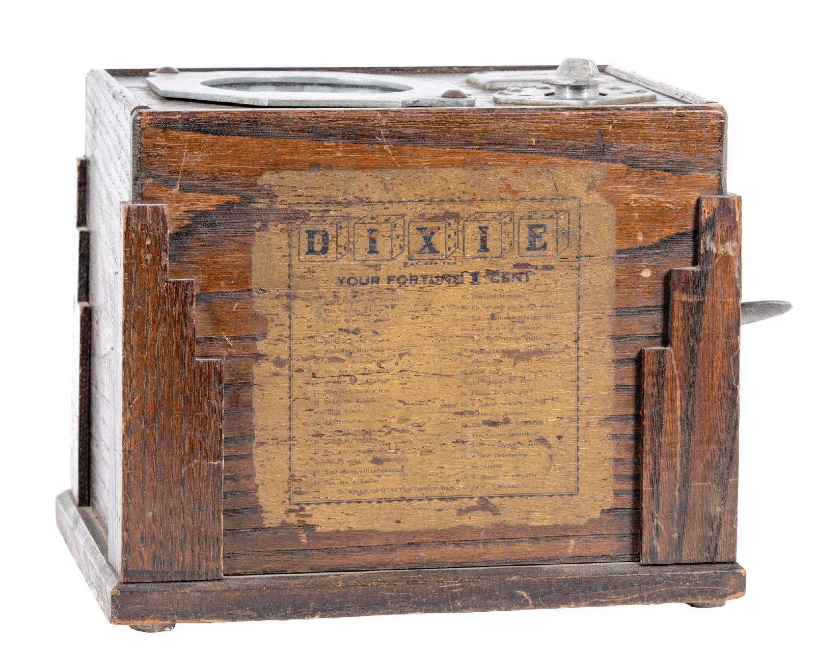 1&#162; BOWMAN SPECIALTY CO.