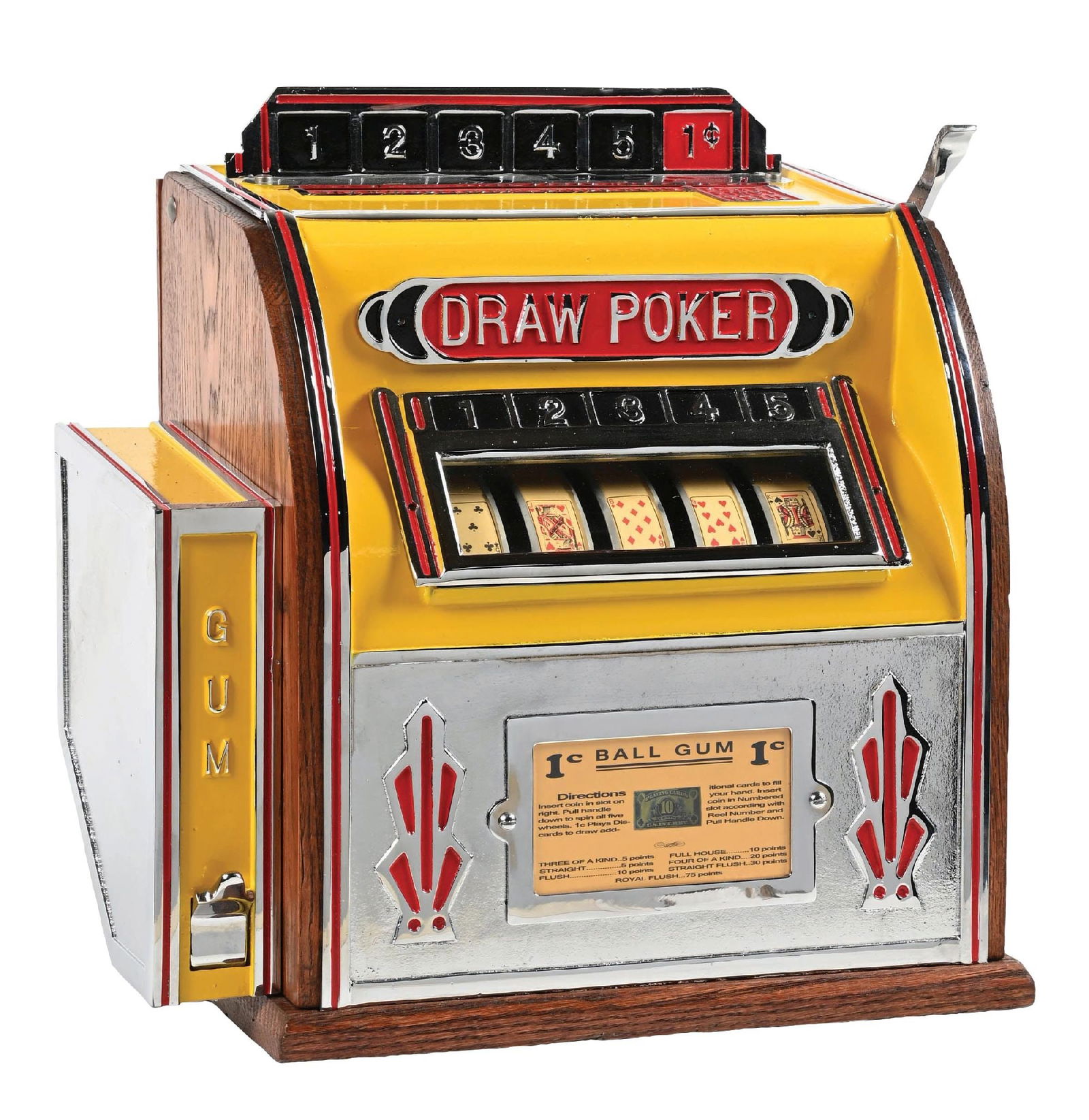 1&#162; NATIONAL COIN MACHINE