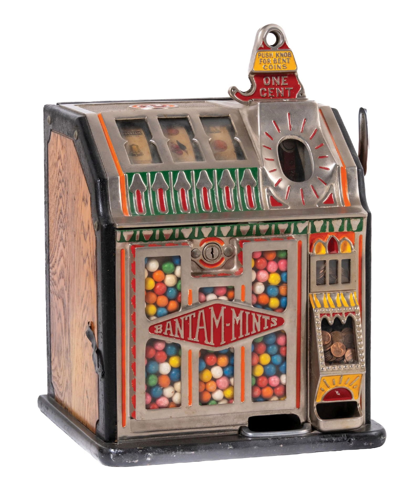 1&#162; PACE BANTAM MINTS VENDOR