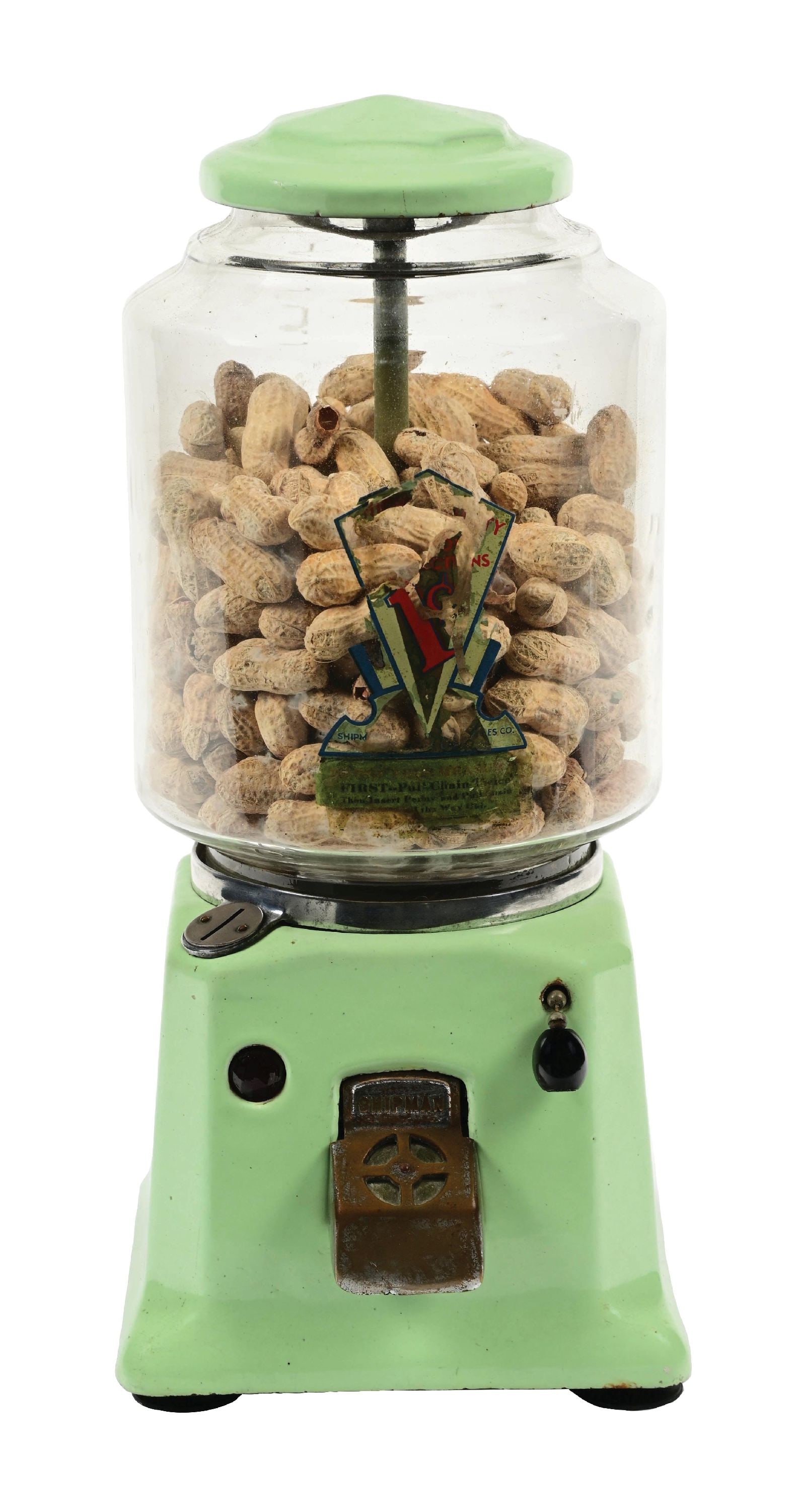 1&#162; PORCELAIN SHIPMAN HOT NUT