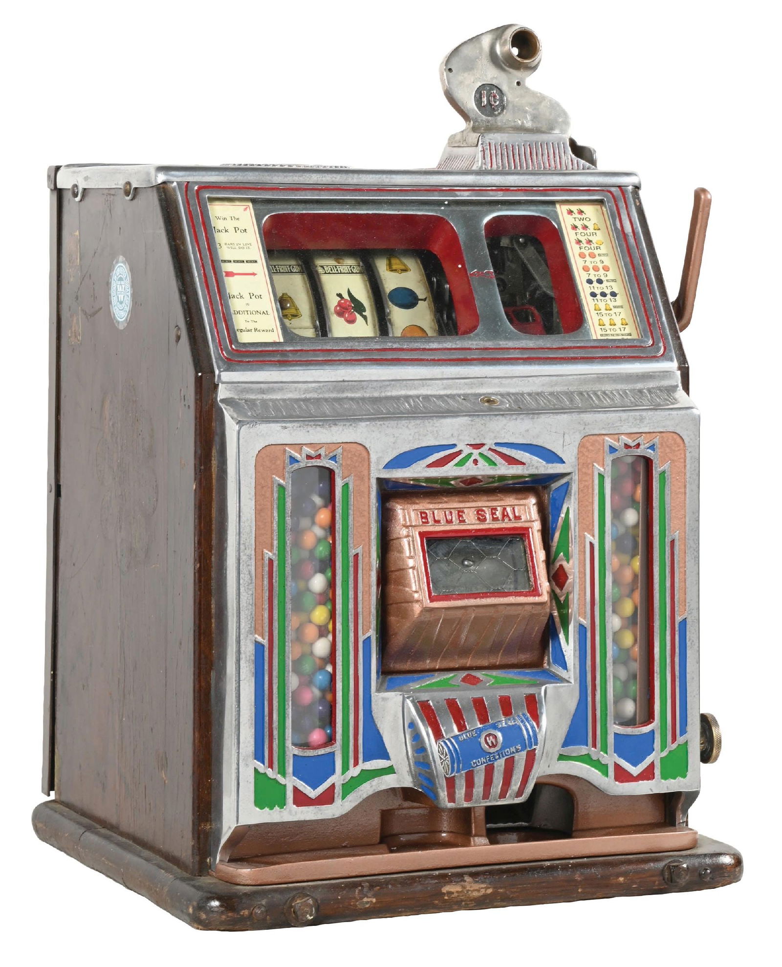 1&#162; WATLING BLUE SEAL JACKPOT