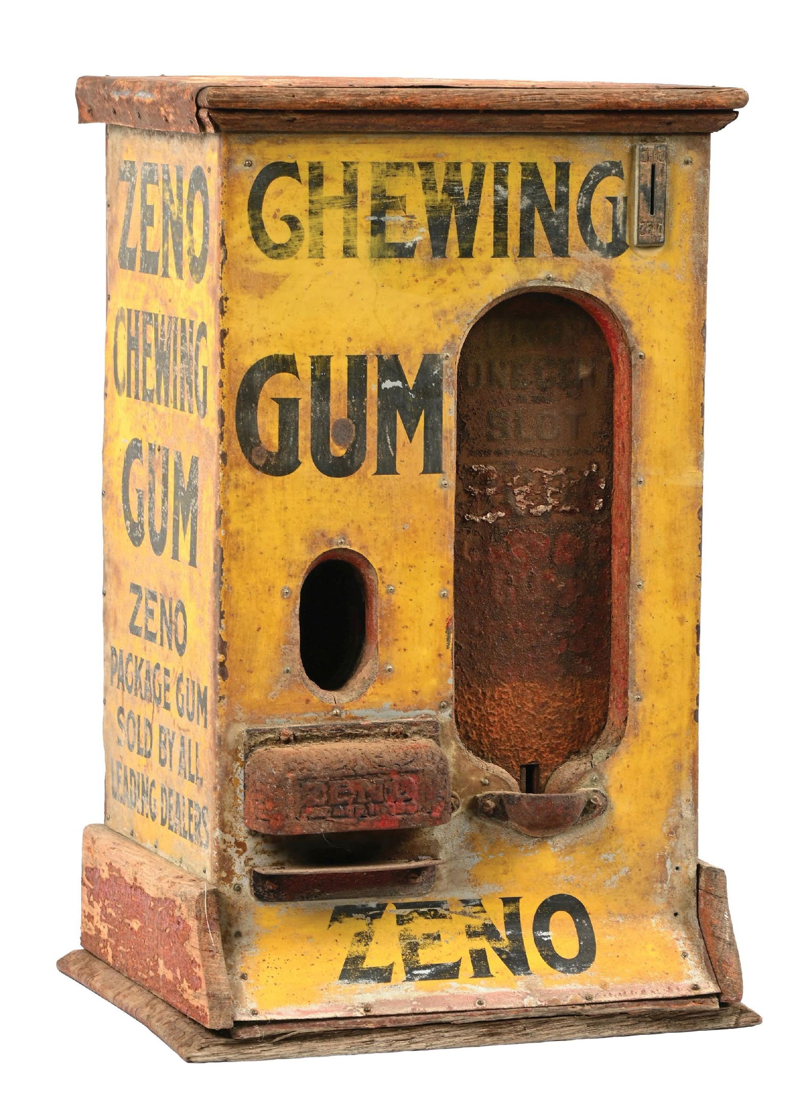 1&#162; ZENO STICK GUM VENDING