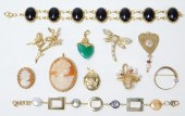 11PC 14K GOLD LADY'S ESTATE JE