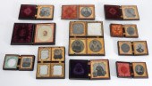 11PC DAGUERREOTYPE TINTYPE GUT