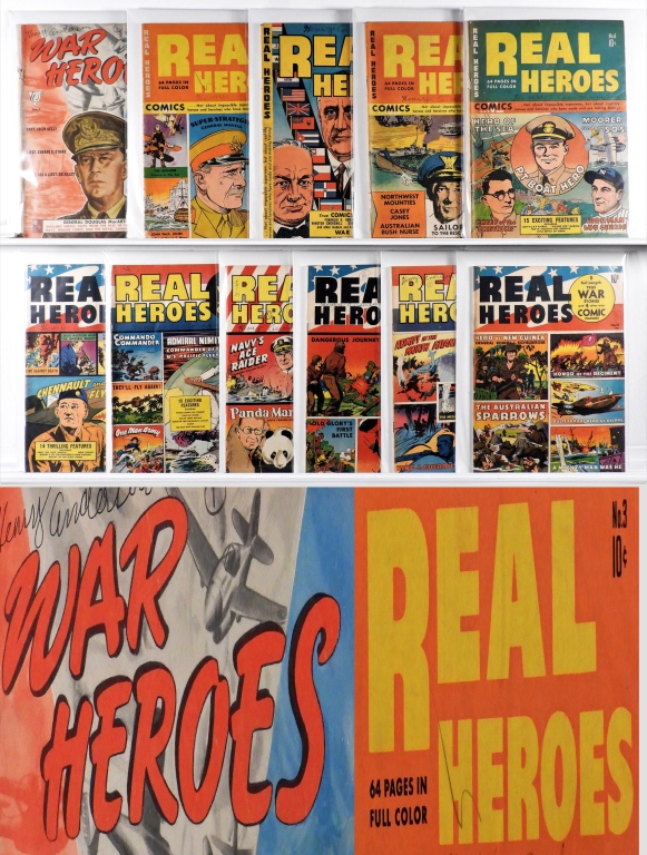 11PC GOLDEN AGE WAR HEROES REAL