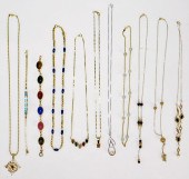 11PC LADY'S ESTATE 14K GOLD JE