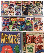 11PC MARVEL SILVER AGE AVENGER