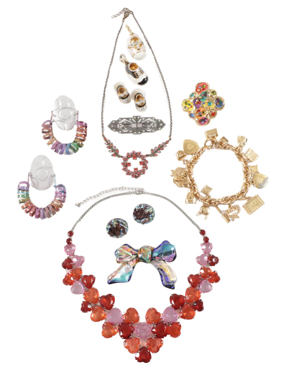 11PC MODERN JEWELRY GROUP; MCM