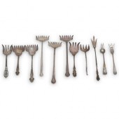 (11PC) STERLING SARDINE FORKSD