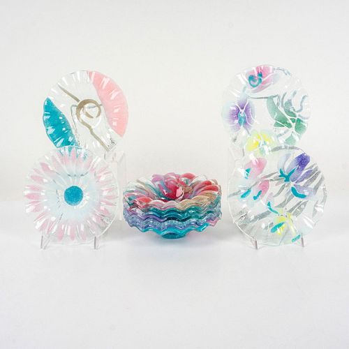 11PC SYDENSTRICKER ART GLASS