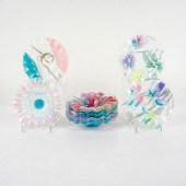 11PC SYDENSTRICKER ART GLASS D
