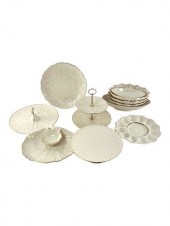 11PC VINTAGE LENOX SERVING DIS