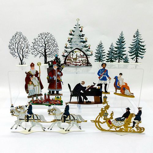 11PC WILHELM SCHWEIZER PEWTER