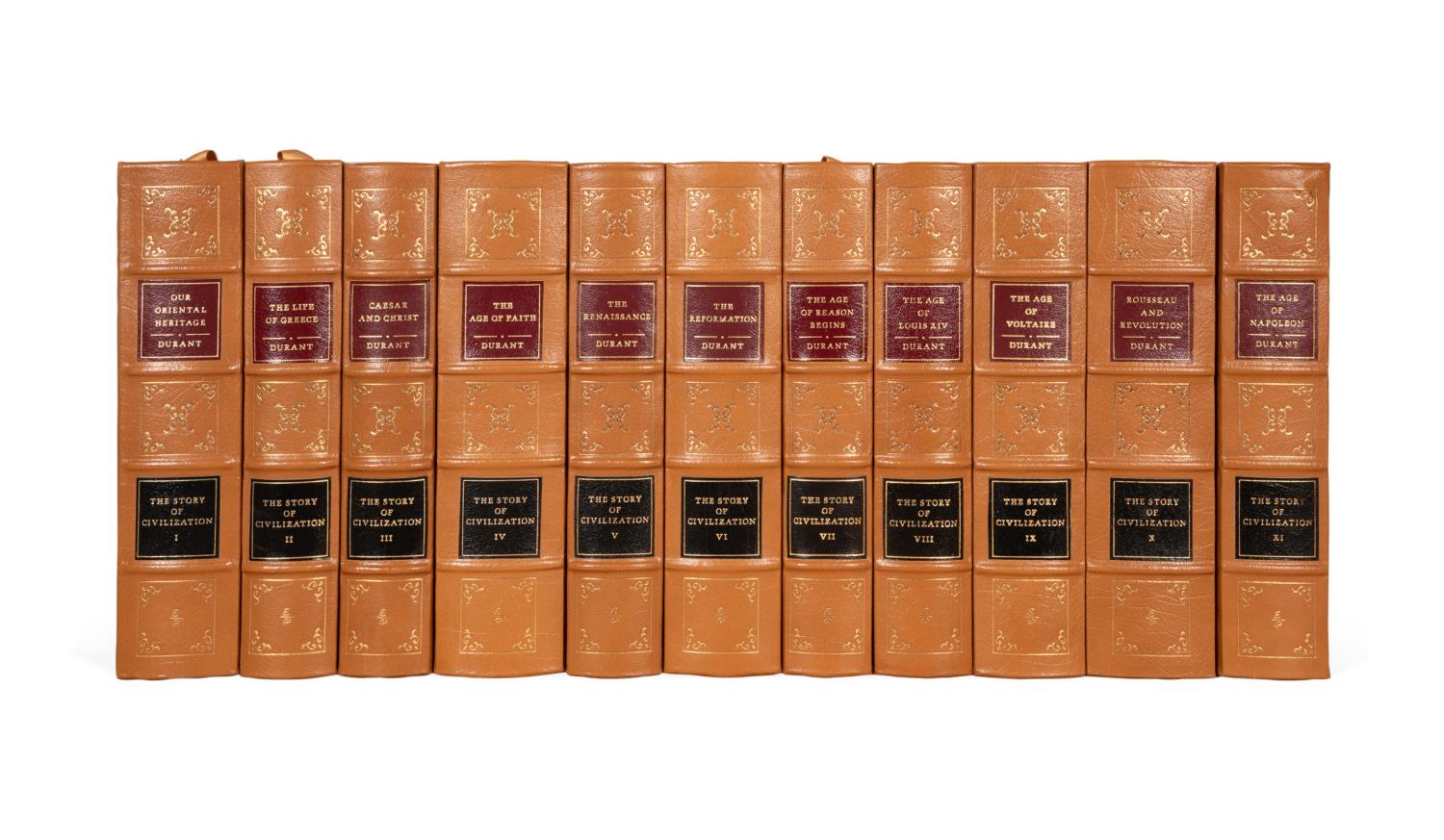 11VOL, "THE STORY OF CIVILIZATION",