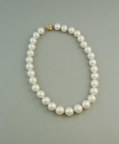 12-14MM SOUTH SEAS PEARL NECKL