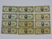 (12) $20 BILLS TO INCLUDE 5 19