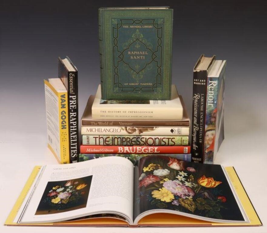 (12) ART & ART HISTORY COFFEE TABLE
