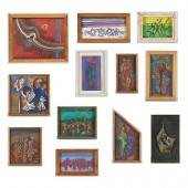 12 ARTWORKS BY IRVING LEHMANIr