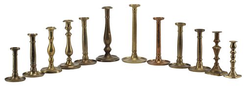 (12) ASSEMBLED BRASS &AMP; COPPER