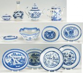 12 ASSORTED CHINESE EXPORT CAN