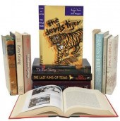 (12) AUTOGRAPHED TEXANA BOOKS,