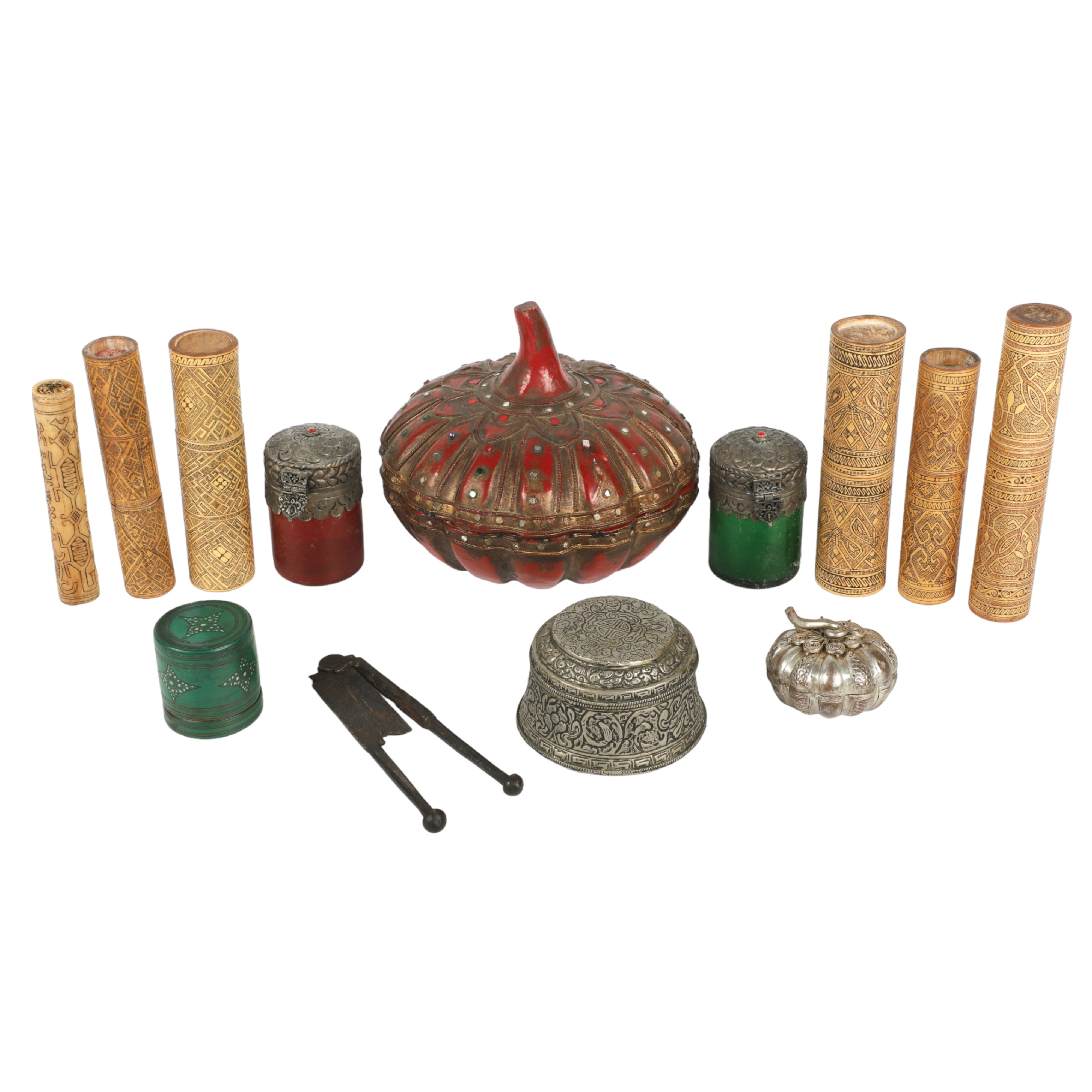 (12) Betel Boxes in Various Form