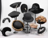 (12) Black and animal print wo