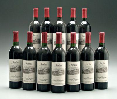 12 bottles 1979 California red