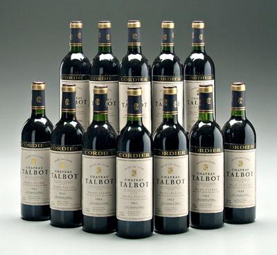 12 bottles 1983 red Bordeaux