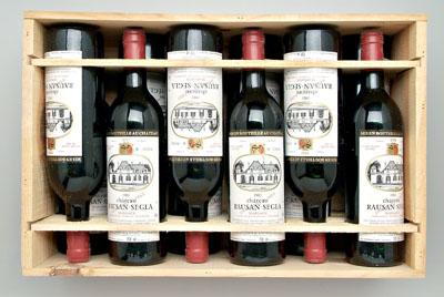12 bottles 1983 red Bordeaux