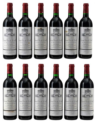 12 BOTTLES 1996 CHATEAU LEOVILLE