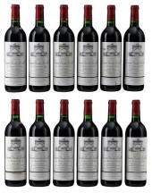 12 BOTTLES 1996 CHATEAU LEOVIL