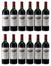 12 BOTTLES 2001 CHATEAU AUSONE