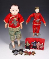 12 CHINESE DOLL COLLECTION: 1-