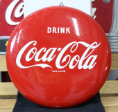 12" DRINK COCA COLA METAL ROUN