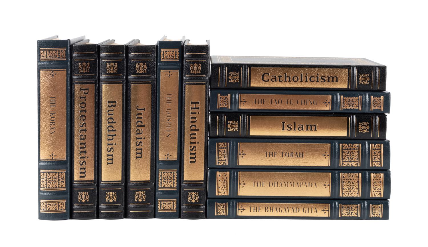 12 EASTON PRESS WORLD RELIGION