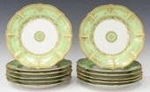 (12) ELITE LIMOGES GILT PORCEL