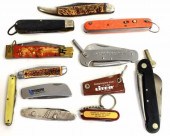 (12) FOLDING KNIVES, SCHARDE M