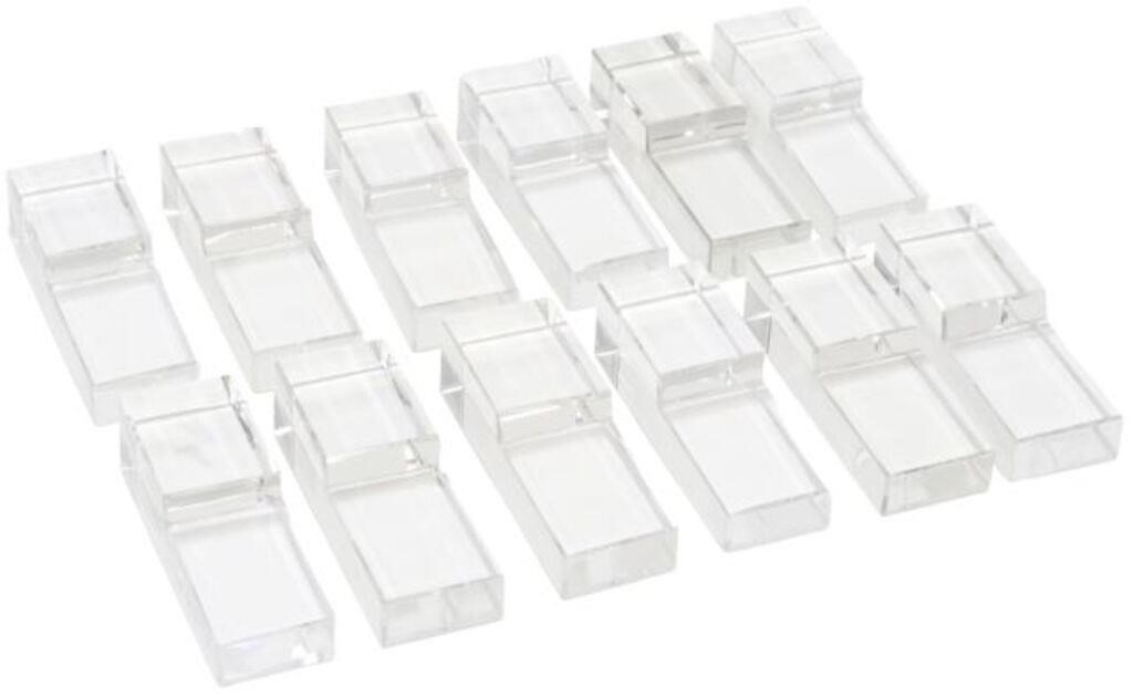(12) FRENCH BACCARAT CRYSTAL