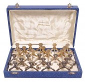 (12) FRENCH BOULENGER SILVERPL